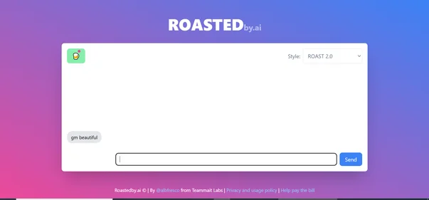 Roasted by AI