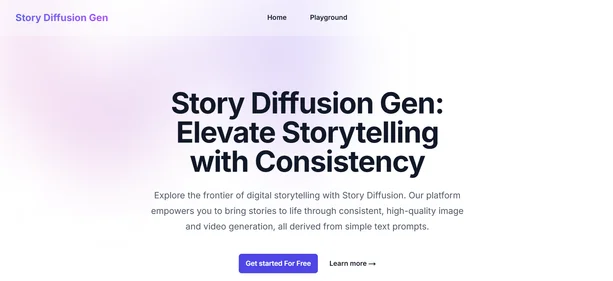 Story Diffusion Gen.home