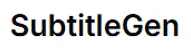 SubtitleGen.logo