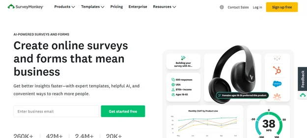 SurveyMonkey.home