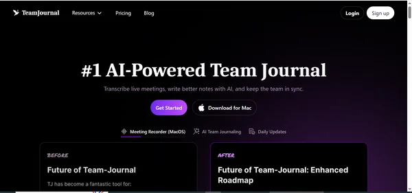 Team Journal