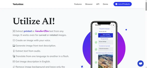 Textunbox