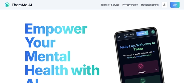 Therame homepage