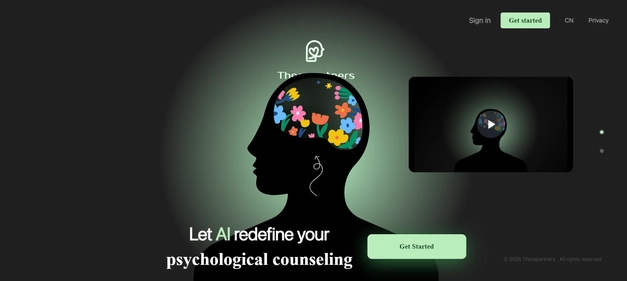 Therapartners homepage