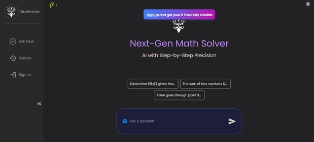ThinkerCan homepage