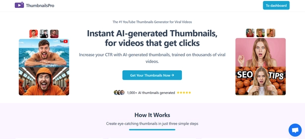 ThumbnailsPro homepage