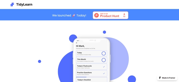 TidyLearn homepage