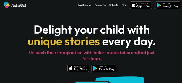 TinkerTell homepage