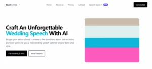 Toast with AI homepage