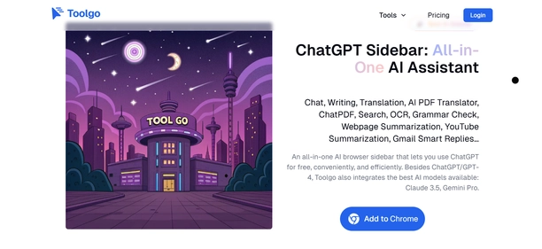 Toolgo homepage