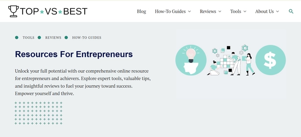 TopvsBest homepage