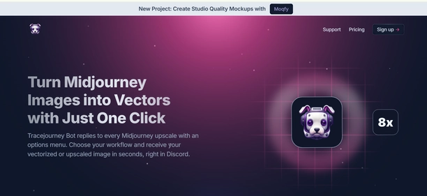 TraceJourney homepage