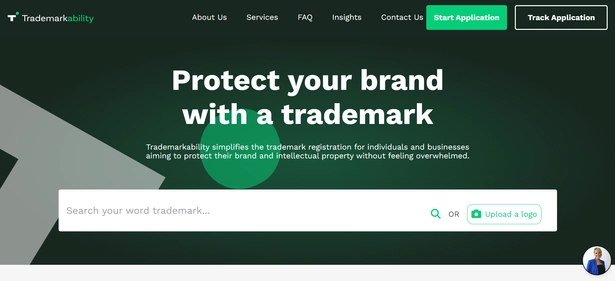 Trademarkability homepage