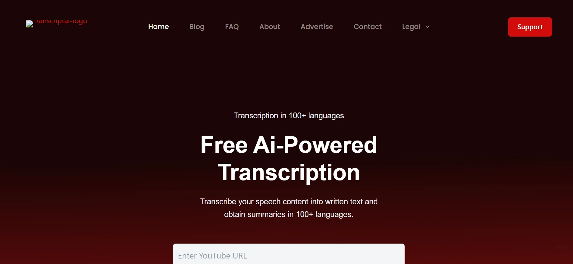 Transcriptal homepage