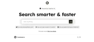 TurboSeek homepage