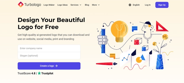 Turbologo homepage