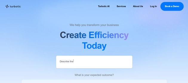 Turbotic homepage