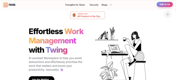TwingBot Pro homepage