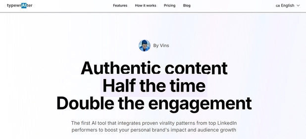 Typewraiter homepage