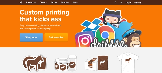 Upscale by Sticker Mule homepage