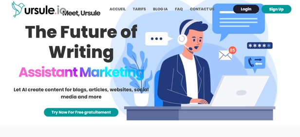 Ursule homepage