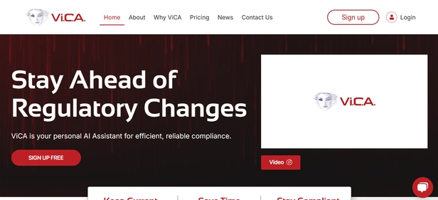 VICA Virtual  homepage