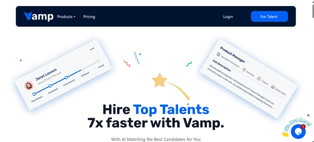 VampAI homepage