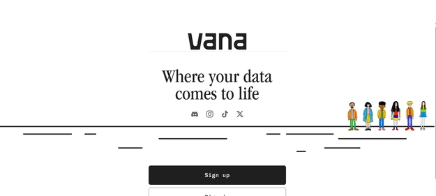 Vana homepage