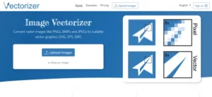 Vectorizer.io homepage
