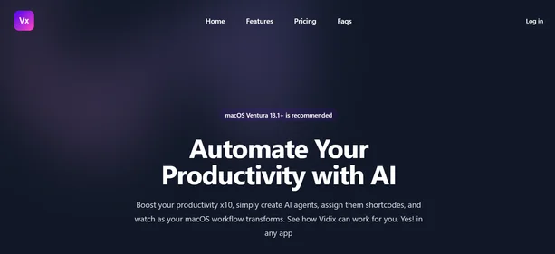 Vidix homepage