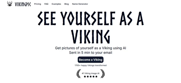 VikingPic homepage