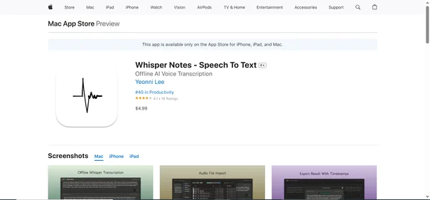 Whisper Notes