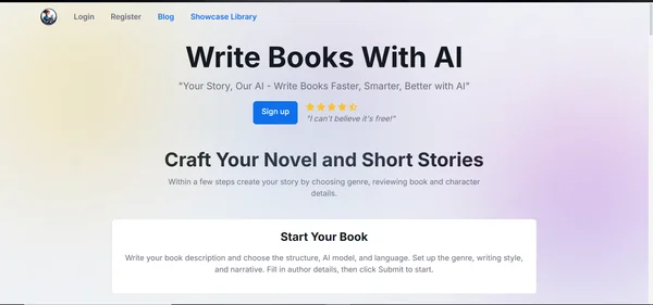 Write Books with AI