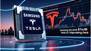 Samsung secures $16.5B Tesla AI chipmaking deal